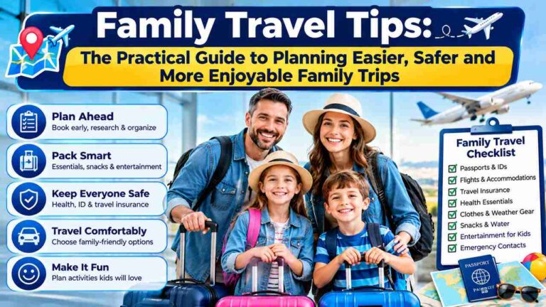 Family Travel Tips: The Practical Guide to Planning Easier, Safer and More Enjoyable Family Trips Family travel tips for easier and safer trips